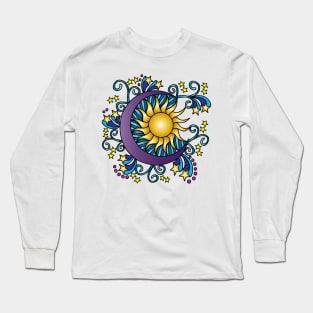 The Moon, The Sun, and The Stars Long Sleeve T-Shirt